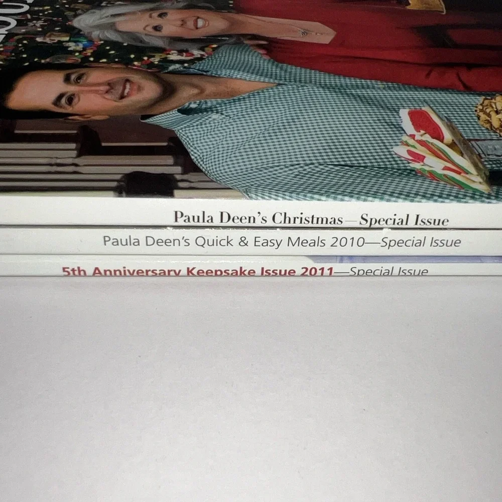 Cooking With Paula Deen COLLECTOR ISSUES Set x3 Back Issues 2006 2010 2011